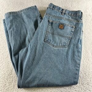 Gravel Gear Denim Blue Jeans Men's Size 42x29 Relaxed Fit Cotton Baggy‎ Straight